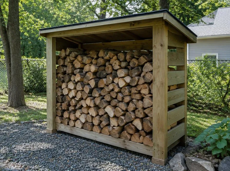 Firewood Storage Sheds